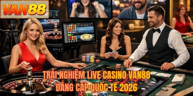 Trải nghiệm live casino VAN88 đẳng cấp quốc tế 2026